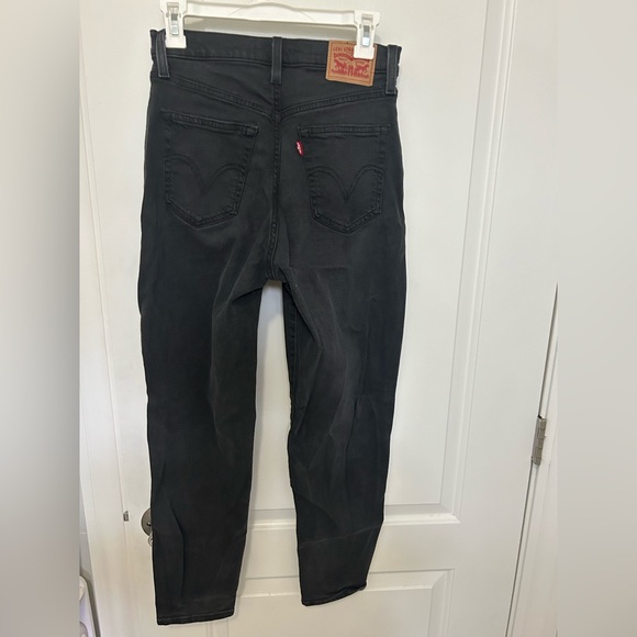 Levi’s Black high waisted Mom jeans size 27 - Picture 2 of 3